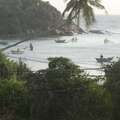 Fisherboats catching small fish to use for bait later